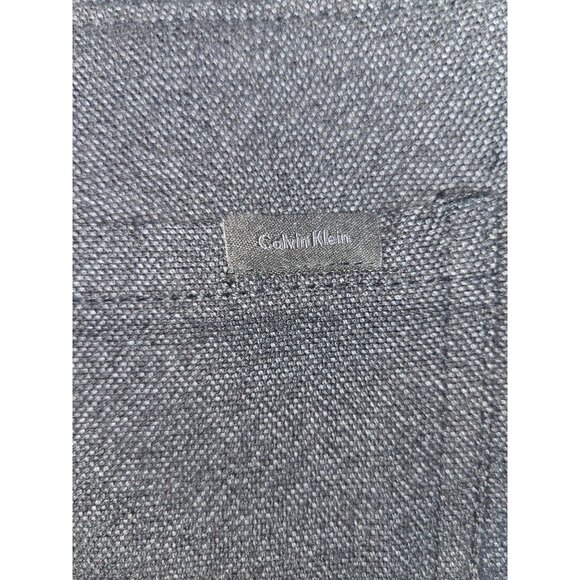 Calvin Klein Mens Black Stretch Slim Fit Pants Size 36x30 NWT Cotton Blend - Picture 8 of 10